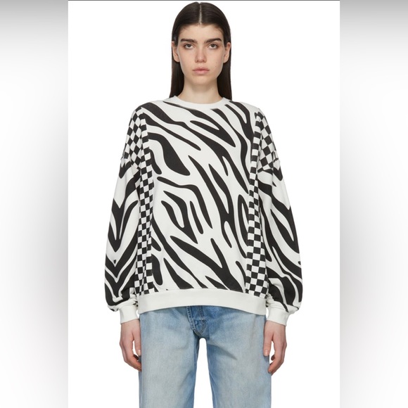 R13 Oversized Tiger Sweatshirt. Size XXS - Picture 8 of 14